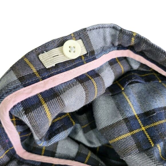 Lands End Youth Girls School Uniform Jumper 16+ and Skirt 16 Blue Yellow Plaid - Picture 11 of 16